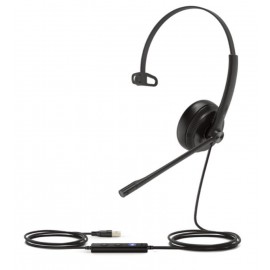 Yealink UH34 MONO TEAMS auricular y casco Auriculares Diadema USB tipo A Negro