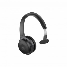 V7 HB605M auricular y casco Auriculares De mano Conector de 3,5 mm USB Tipo C Bluetooth Negro