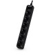 CyberPower B0620SC0-DE limitador de tensión Negro 6 salidas AC 200 - 250 V 1,8 m