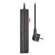 NGS SURGE POLE 300 Negro 3 salidas AC 250 V 1,5 m - SURGEPROTEC-0029