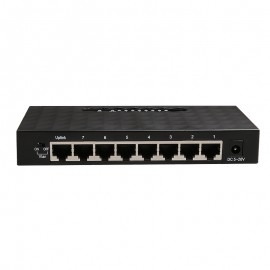 iggual GES8000 No administrado Gigabit Ethernet (10/100/1000) Negro - IGG316696