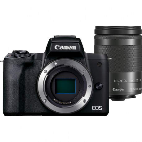 Canon EOS M50 Mark II + M18-150 EU26 MILC 24,1 MP CMOS 6000 x 4000 Pixeles Negro - 4728c017