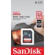 SanDisk Ultra 32GB SDHC Mem Card 100MB/s memoria flash UHS-I Clase 10 - sdsdunr-032g-gn3in