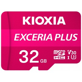 Kioxia Exceria Plus memoria flash 32 GB MicroSDHC Clase 10 UHS-I - LMPL1M032G