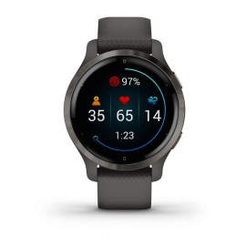 Garmin Venu 2S 2,79 cm (1.1'') 40 mm AMOLED Grafito GPS (satélite) - 010-02429-10