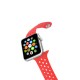 Celly WATCHBANDRD accesorio de smartwatch Grupo de rock Rojo Silicona