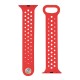 Celly WATCHBANDRD accesorio de smartwatch Grupo de rock Rojo Silicona