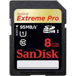 Sandisk 8GB Extreme Pro SDHC SDSDXPA-008G-X46