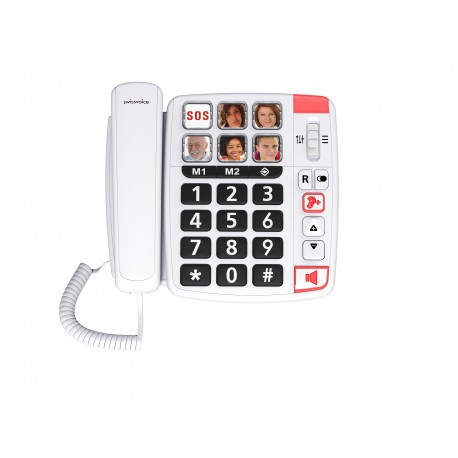SwissVoice Xtra 1110 Teléfono analógico Blanco - SWISSVOICE EXTRA 1110