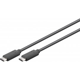 Goobay USB 3.1 Gen 1 0.5 m cable USB 0,5 m USB 3.2 Gen 1 (3.1 Gen 1) USB C Negro - 4040849679759