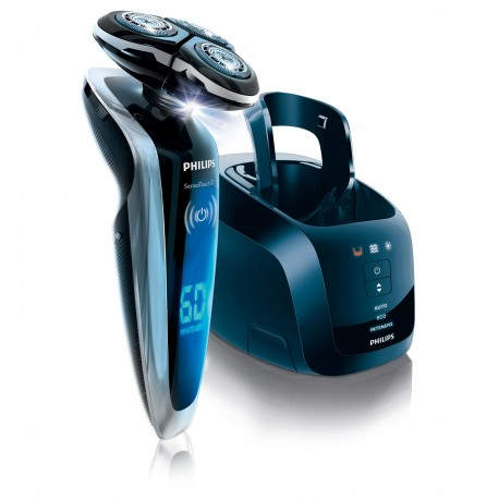 Philips SHAVER Series 9000 SensoTouch RQ1290/21 afeitadora Máquina de afeitar de rotación Recortadora Negro - RQ1290/21