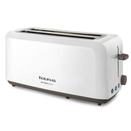 Taurus MyToast Duplo tostadora Blanco 1450 W - 8414234606396