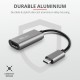 Trust Dalyx Adaptador gráfico USB Gris - 23774