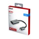 Trust Dalyx Adaptador gráfico USB Gris - 23774