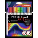 STABILO Pen 68 brush ARTY rotulador Multicolor 18 pieza(s) - 105683218