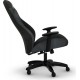 Corsair TC60 Butaca para jugar Asiento acolchado Negro, Gris - cf-9010035-ww