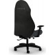 Corsair TC60 Butaca para jugar Asiento acolchado Negro, Gris - cf-9010035-ww