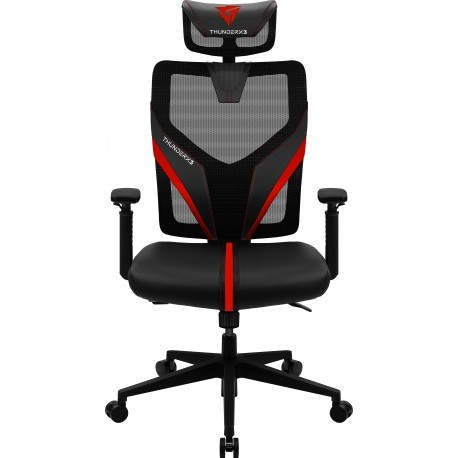 ThunderX3 YAMA1 Silla para videojuegos universal Negro, Rojo - YAMA1BR