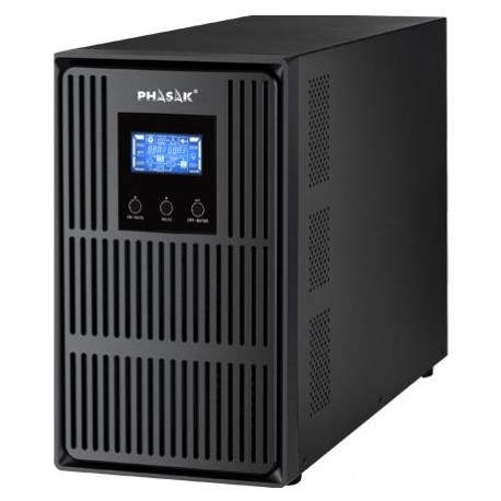 Phasak Conqueror Pro Doble conversión (en línea) 3000 VA 2700 W 4 salidas AC - ph 8030
