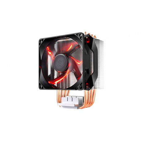 Cooler Master Hyper H410R Procesador Enfriador 9,2 cm Negro, Metálico - RR-H410-20PK-R1