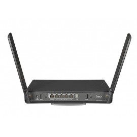 Mikrotik hAP ac³ router inalámbrico Gigabit Ethernet Doble banda (2,4 GHz / 5 GHz) Negro - rbd53ig-5hacd2hnd