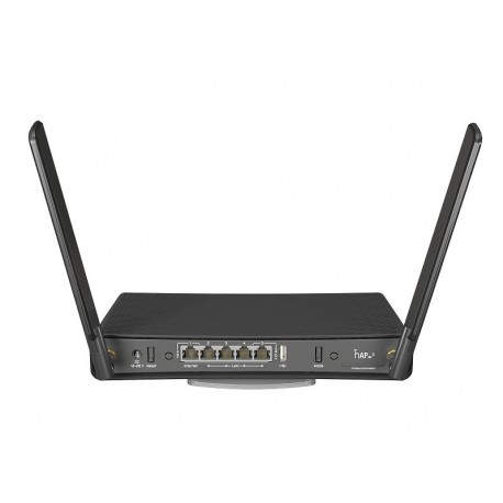 Mikrotik hAP ac³ router inalámbrico Gigabit Ethernet Doble banda (2,4 GHz / 5 GHz) Negro - rbd53ig-5hacd2hnd