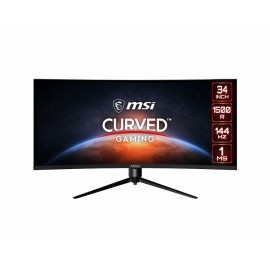 MSI Optix MAG342CQR 86,4 cm (34'') 3440 x 1440 Pixeles UltraWide Quad HD LCD Negro