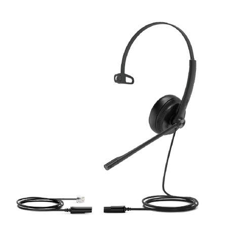 Yealink YHS34 Auriculares Diadema Negro - YHS34-MONO