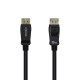 AISENS Cable Displayport Certificado V1.4 8k@60hz, DP/M-DP/M, Negro, 3.0m - A149-0433