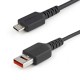 StarTech.com Cable de 1m Adaptador Bloqueador USB de Datos