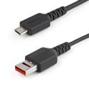 StarTech.com Cable de 1m Adaptador Bloqueador USB de Datos