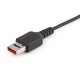 StarTech.com Cable de 1m Adaptador Bloqueador USB de Datos