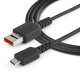 StarTech.com Cable de 1m Adaptador Bloqueador USB de Datos