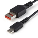 StarTech.com Cable de 1m Adaptador Bloqueador USB de Datos
