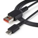 StarTech.com Cable de 1m Adaptador Bloqueador USB de Datos
