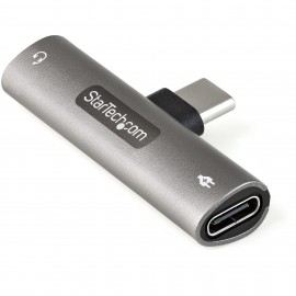 StarTech.com Adaptador de Audio y Carga USB-C