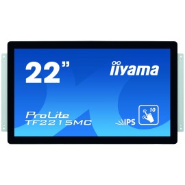 iiyama ProLite TF2215MC-B2 monitor pantalla táctil 54,6 cm (21.5'') 1920 x 1080 Pixeles Negro Multi-touch Multi-usuario