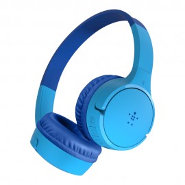 Belkin SOUNDFORM Mini Auriculares Diadema Conector de 3,5 mm MicroUSB Bluetooth Azul - AUD002BTBL