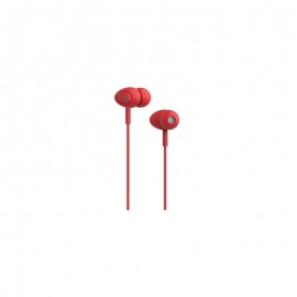 Sunstech POPS Auriculares Dentro de oído Conector de 3,5 mm Rojo - popsrd
