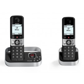 Alcatel F890 Voice Duo zwart Teléfono DECT Identificador de llamadas Negro, Plata - ATLD1422863