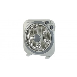 Nevir NVR-BF30-C calefactor eléctrico Interior Gris Ventilador eléctrico