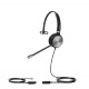 Yealink YHS36 Auriculares Diadema Negro, Plata