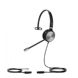 Yealink YHS36 Auriculares Diadema Negro, Plata
