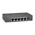 LevelOne GEU-0523 switch No administrado Gigabit Ethernet (10/100/1000) Negro