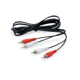 Equip 147094 cable de audio 2,5 m 2 x RCA Negro