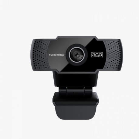 3GO WC1080P21 cámara web 1920 x 1080 Pixeles USB Negro