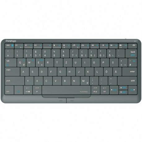 Prestigio Click&Touch 2 teclado USB + Bluetooth QWERTY Español Gris - pskey2sges