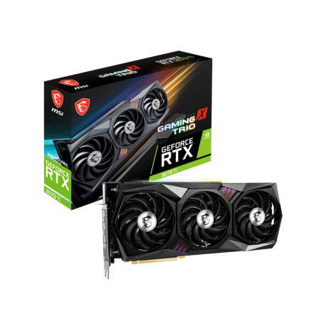 MSI RTX 3070 TI GAMING X TRIO 8G tarjeta gráfica NVIDIA GeForce RTX 3070 Ti 8 GB GDDR6X - 4719072843120
