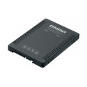 QNAP QDA-A2MAR caja para disco duro externo M.2 Caja externa para unidad de estado sólido (SSD) Negro