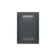 QNAP QDA-A2MAR caja para disco duro externo M.2 Caja externa para unidad de estado sólido (SSD) Negro